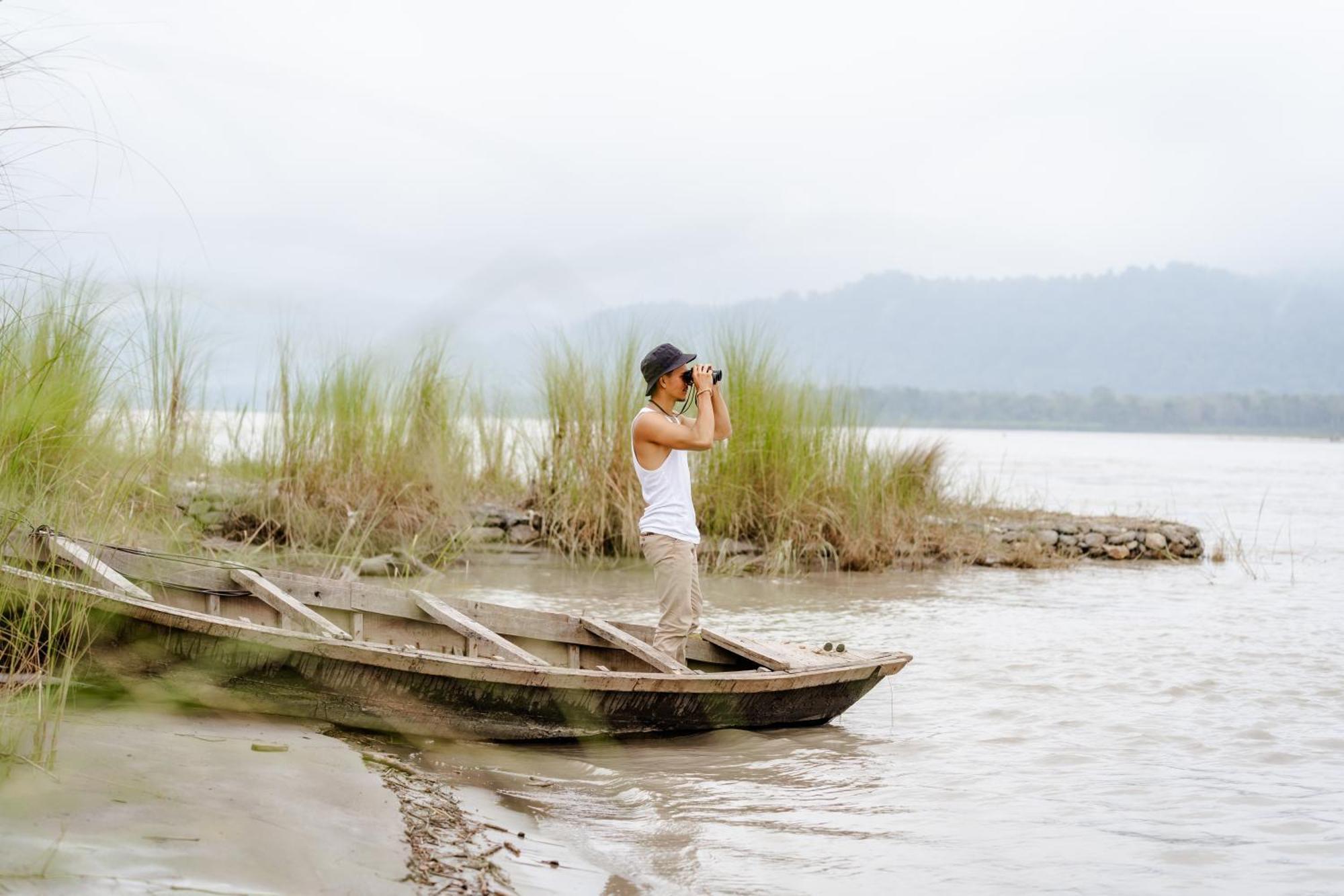 Sanctuary Chitwan National Park チトワン エクステリア 写真